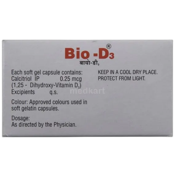 bio d3 capsule 10's